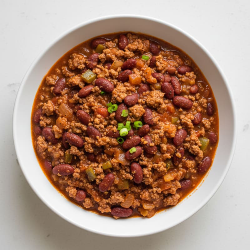 Smoky Beef and Bean Chili