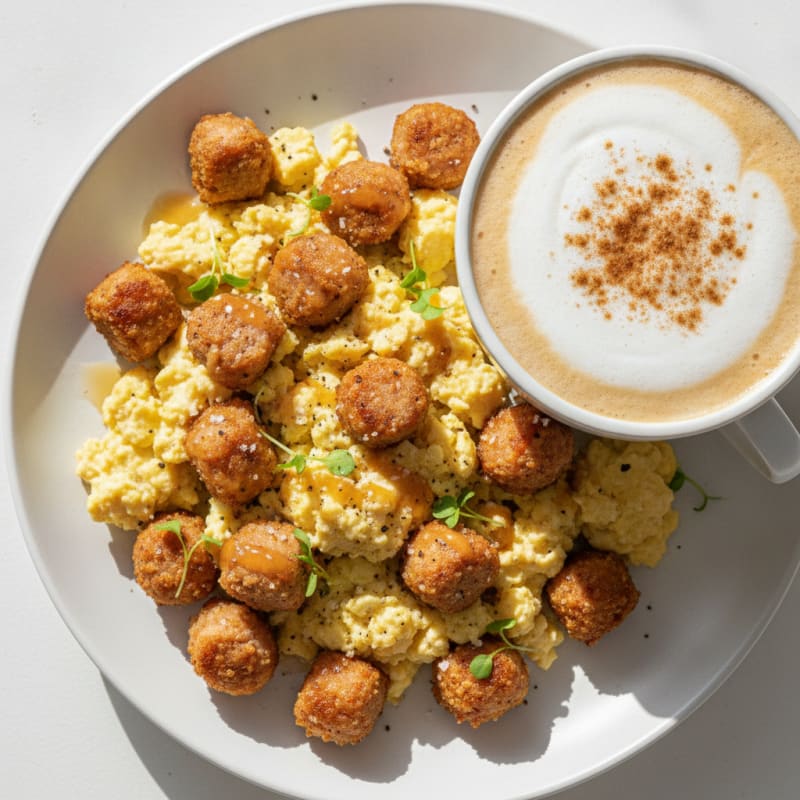 Frothy Oat Milk Cappuccino