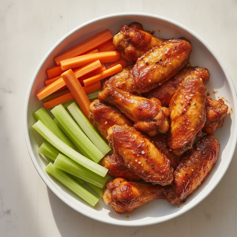 Spicy BBQ Chicken Wings