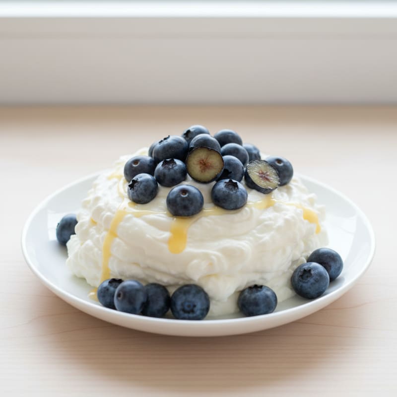 Creamy Vanilla Greek Yogurt Protein Pudding