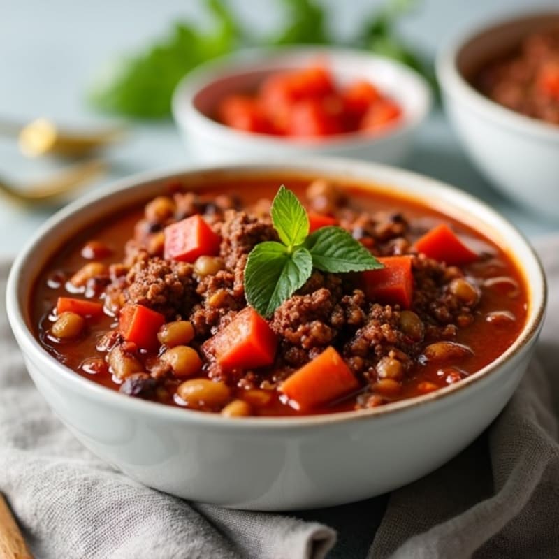 Hearty Beef and Bean Chili