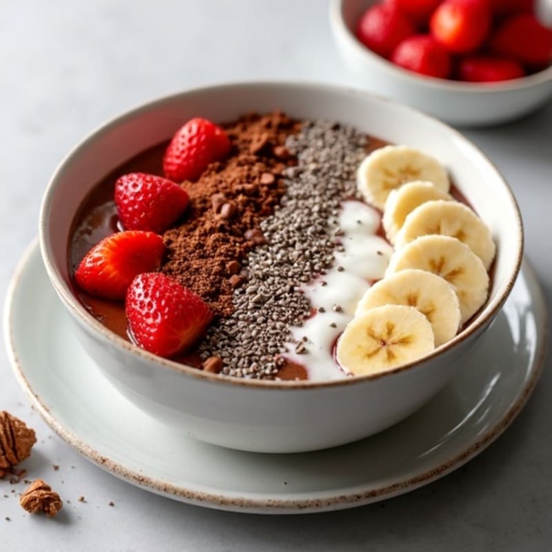 Chocolate Protein Smoothie Bowl
