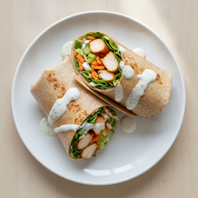 Buffalo Ranch Chicken Wrap