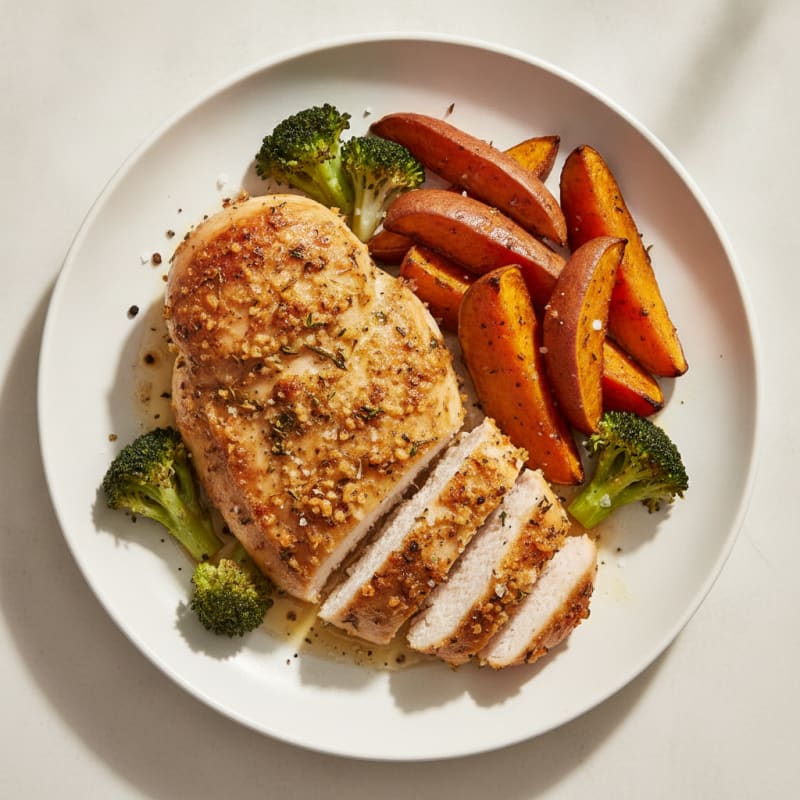 Garlic Herb Roasted Chicken