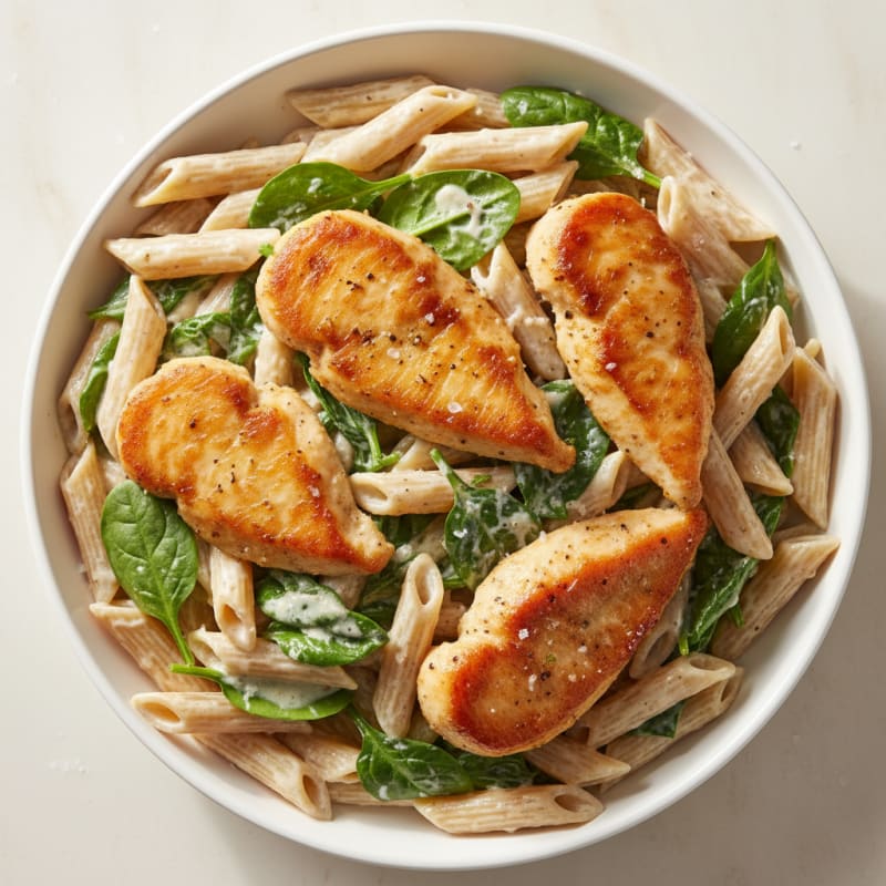 Creamy Garlic Parmesan Chicken Pasta