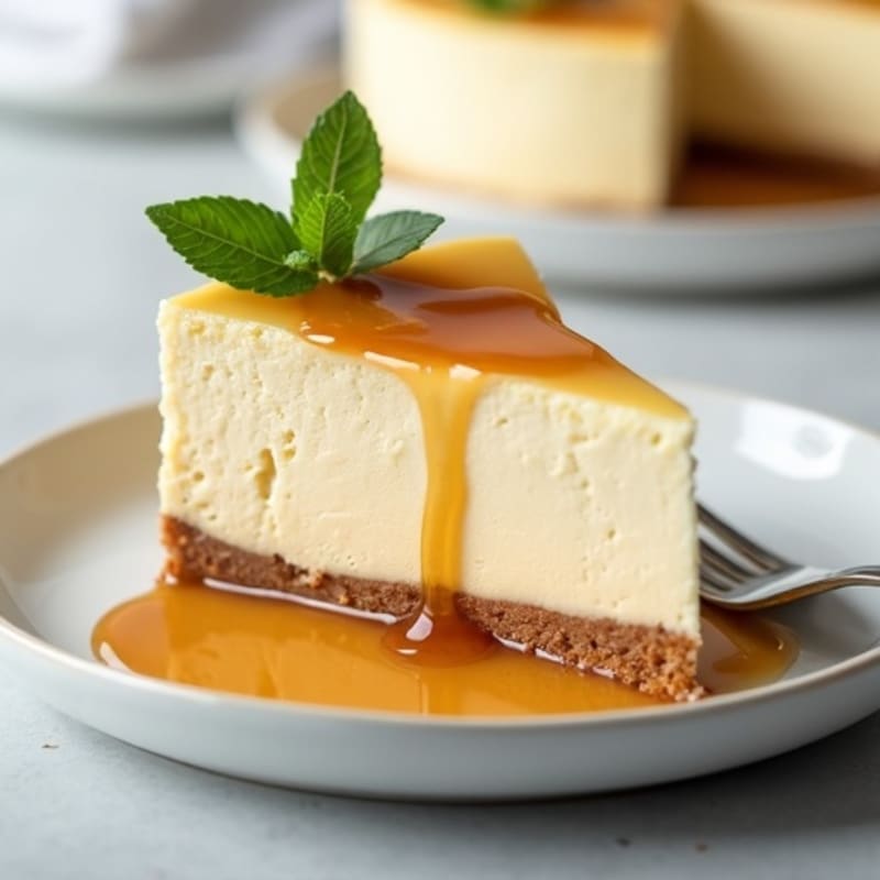 Creamy Greek Yogurt Protein Cheesecake