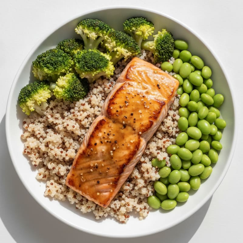 Teriyaki Salmon Power Bowl