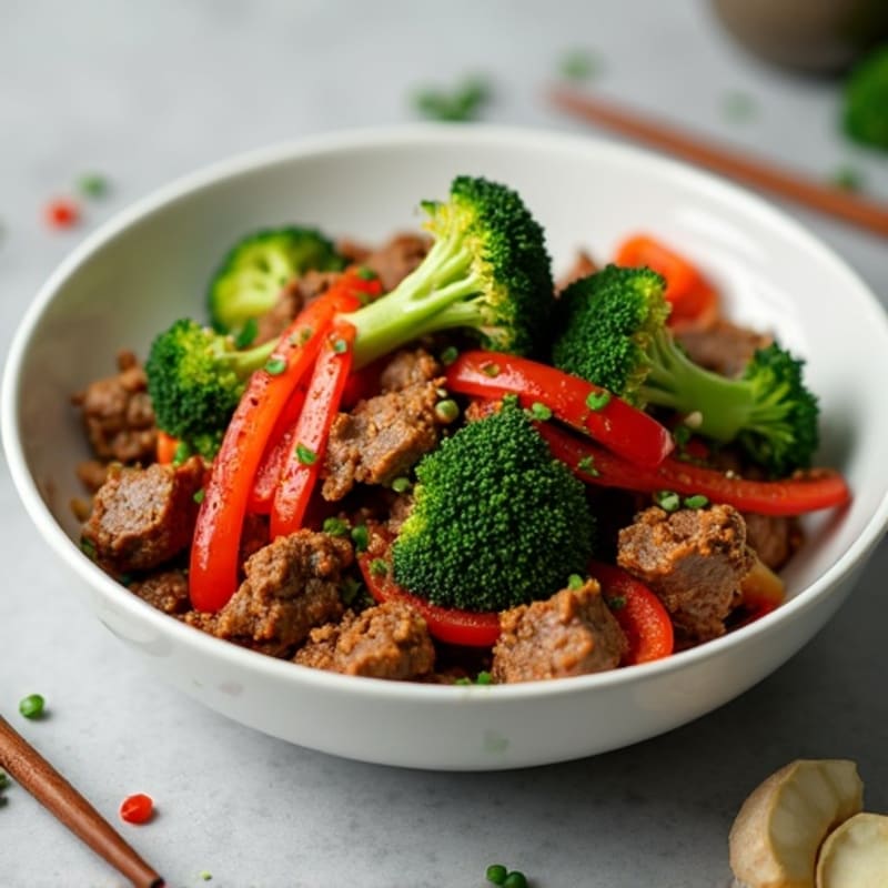 Crispy Beef and Broccoli Stir-Fry