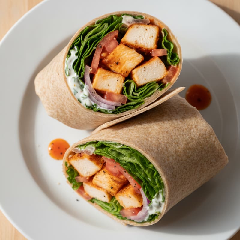 Buffalo Ranch Chicken Wrap