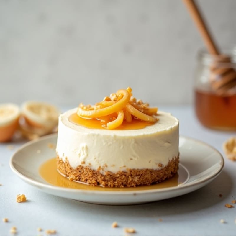 Creamy Greek Yogurt Protein Cheesecake