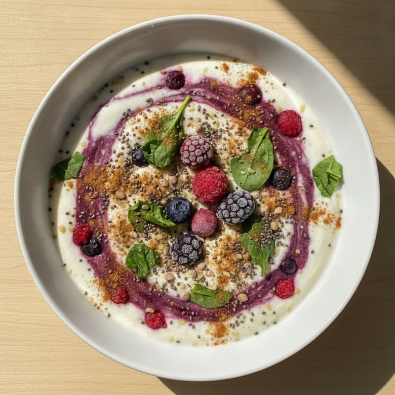 High-Protein Berry & Hemp Smoothie