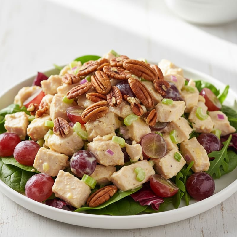 Chicken Salad with Grapes and Pecans