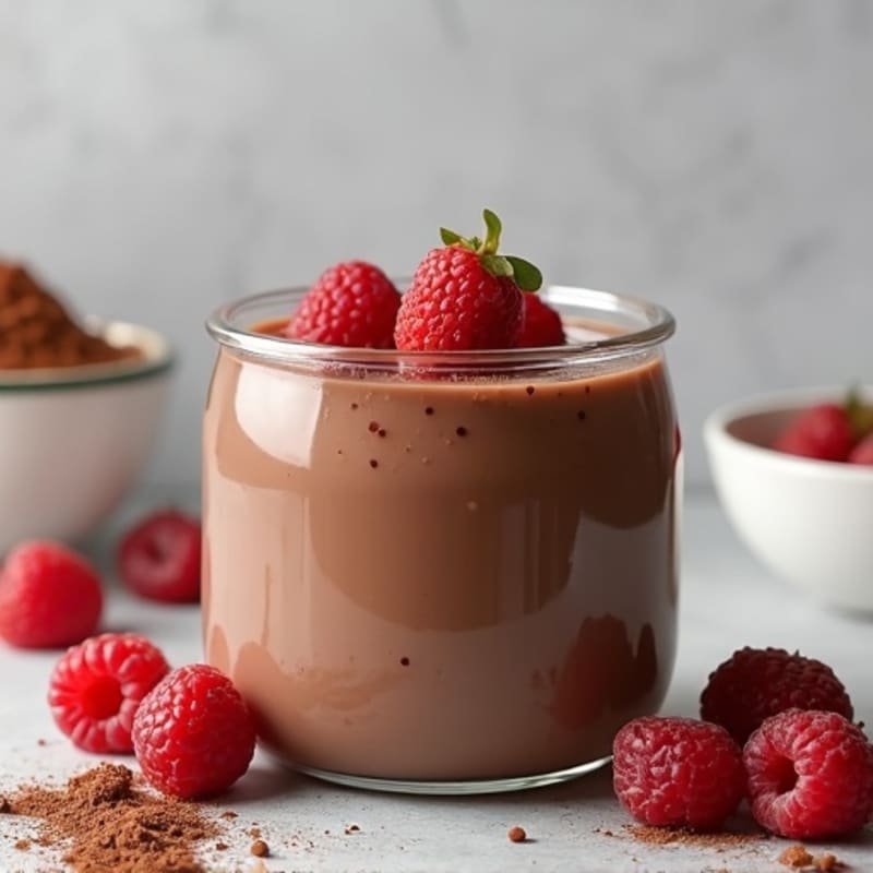 Creamy Vegan Protein Chocolate Pudding