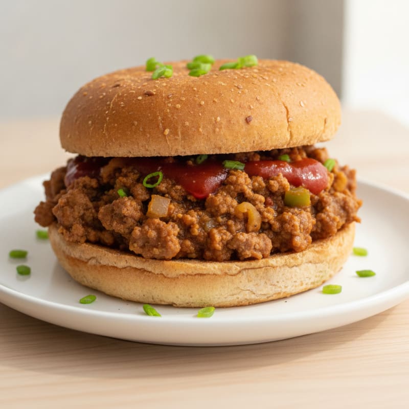 Classic Sloppy Joe Sandwich