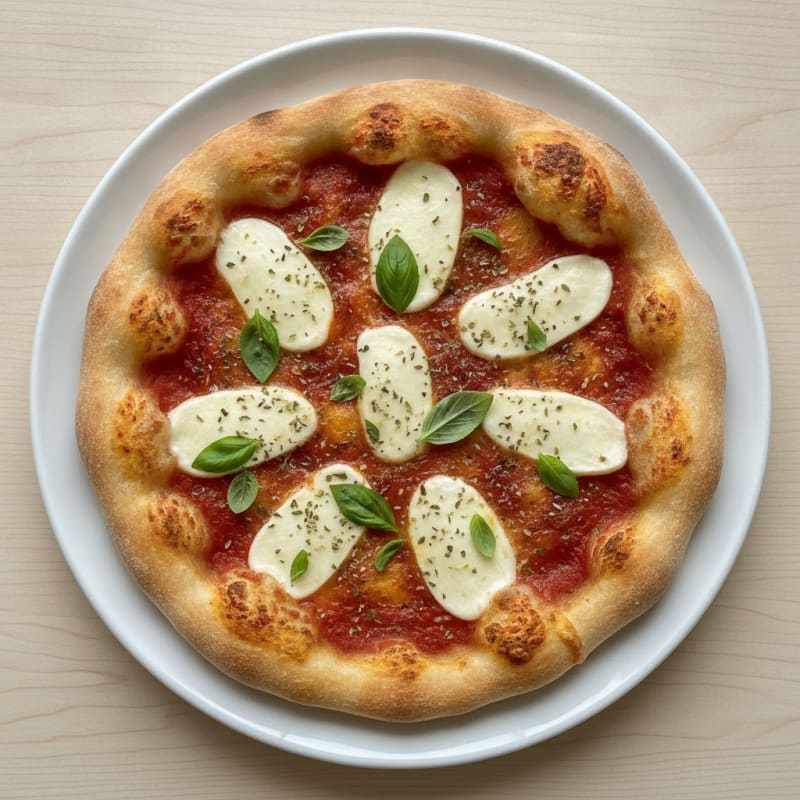 Aldi Mozzarella-Stuffed Margherita Pizza