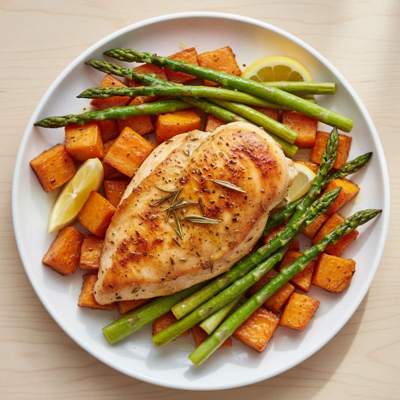 Crispy Lemon-Herb Roasted Chicken