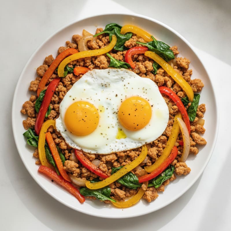 Hearty Grand Slam Breakfast Skillet