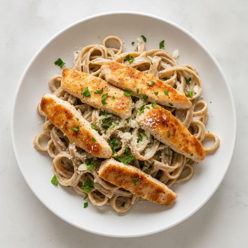 Chicken Alfredo Fettuccine Pasta