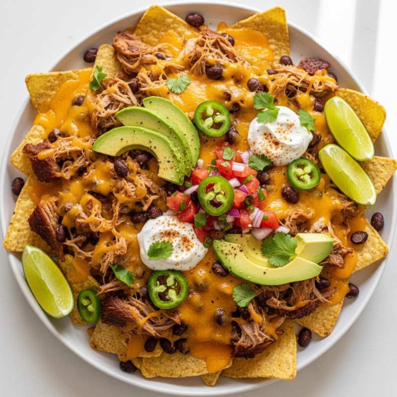 Smoky Pulled Pork Nachos