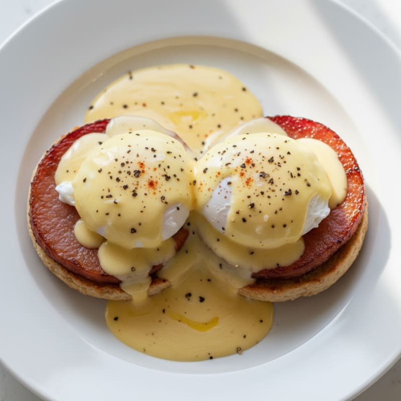 Classic Eggs Benedict with Hollandaise