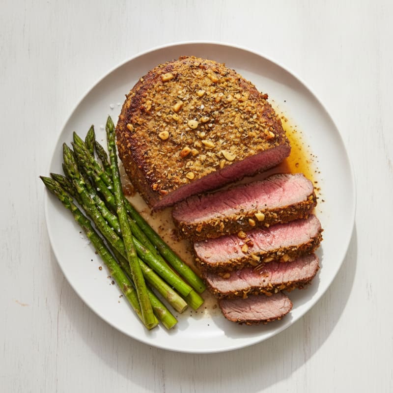 Garlic Herb-Crusted Tri-Tip Roast