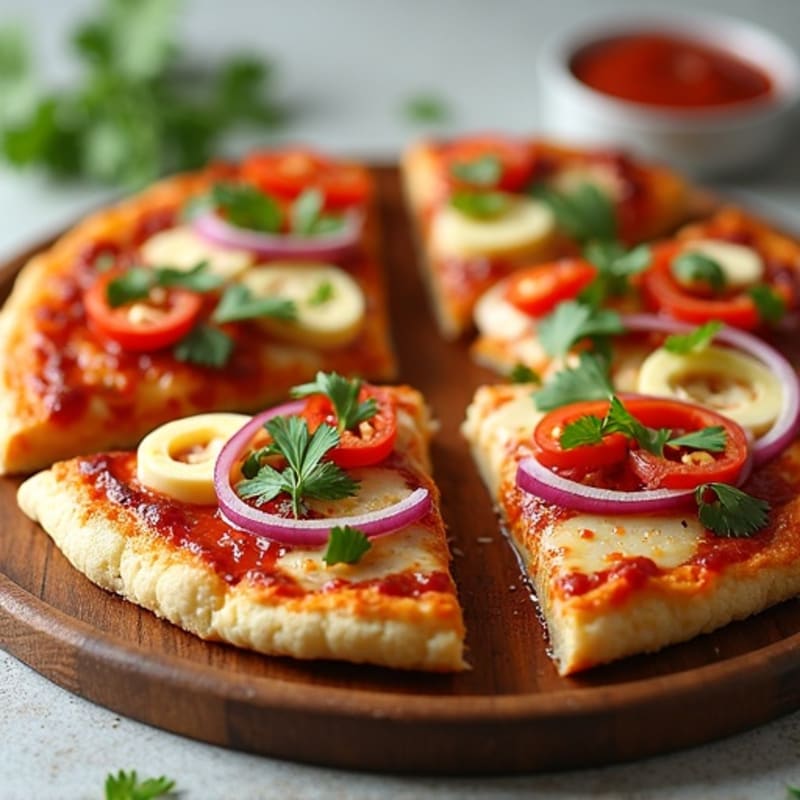 Healthy High-Protein BBQ Chicken Pizza