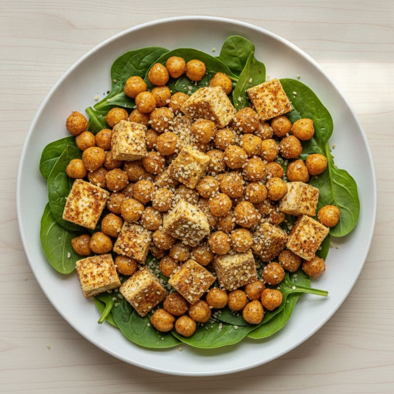 High-Protein Savory Vegan Snack Bowl