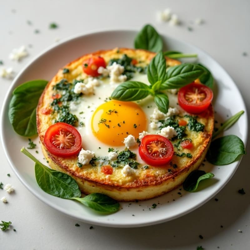 Herb-Baked Egg and Vegetable Frittata