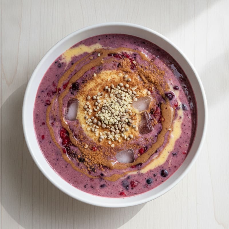 Berry Banana Protein Power Shake