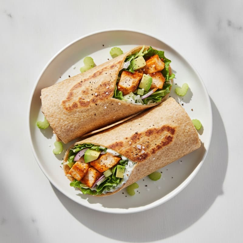 Buffalo Ranch Chicken Wrap