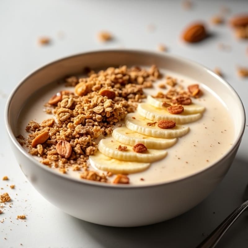 Creamy Chai-Spiced Protein Smoothie Bowl