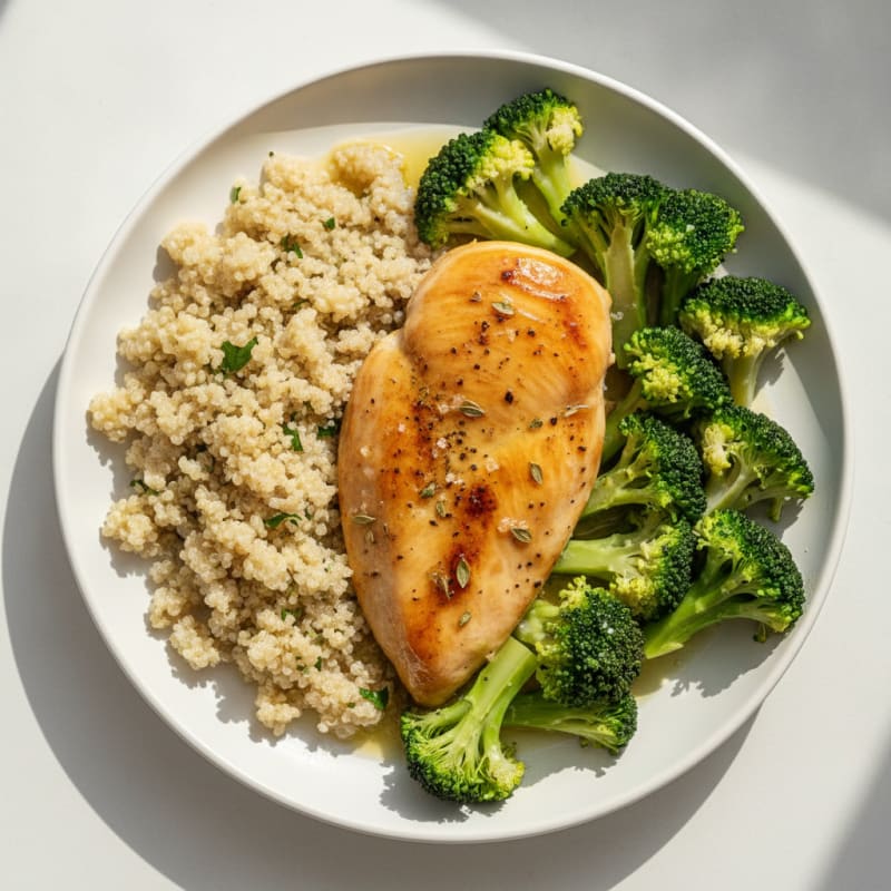 Simple Baked Lemon Herb Chicken