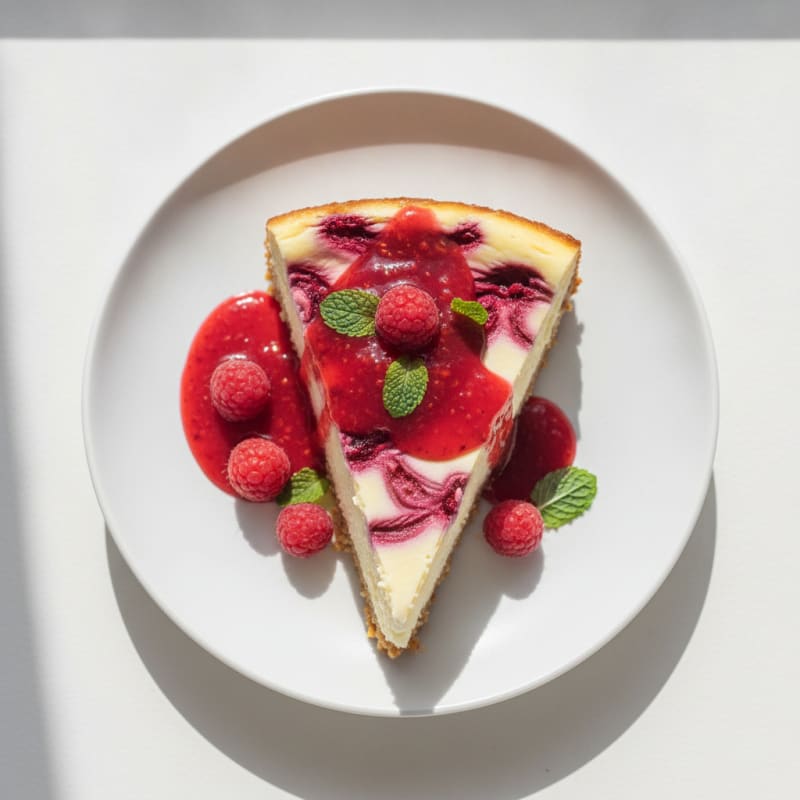 Creamy Greek Yogurt Protein Cheesecake