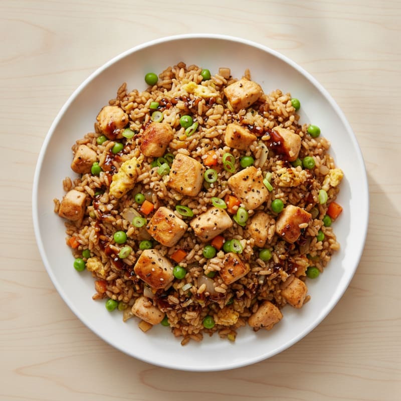 Chicken and Vegetable Fried Rice