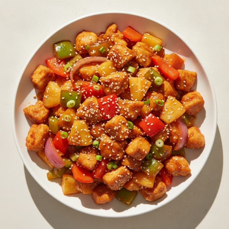 Sweet and Sour Chicken Stir-Fry