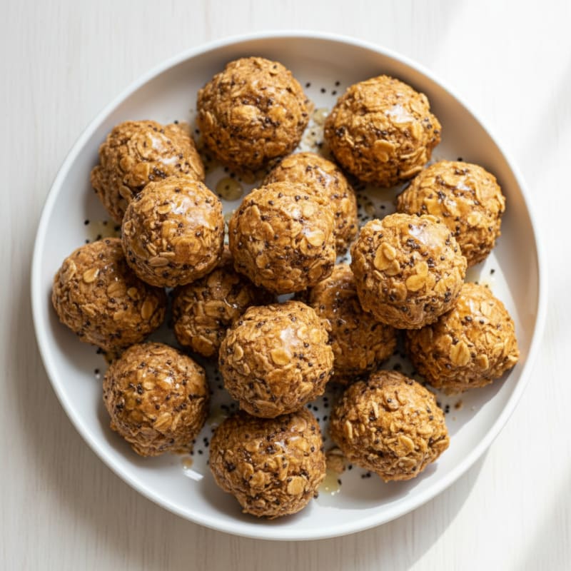 Creamy Peanut Butter Protein Bites