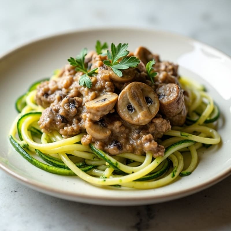 Creamy Lean Beef and Mushroom Stroganoff