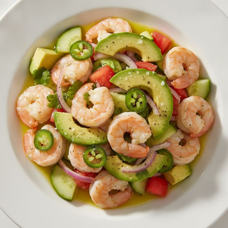 Shrimp and Avocado Ceviche