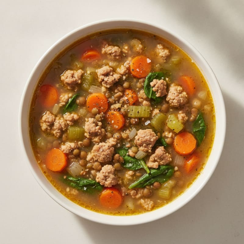 Hearty Lentil and Vegetable Soup