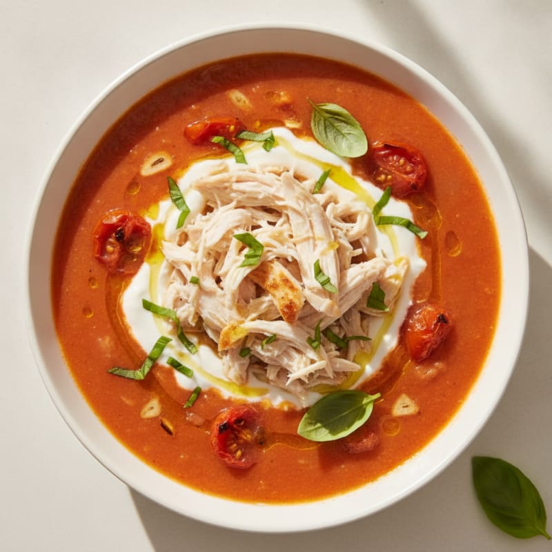 Roasted Tomato Basil Soup