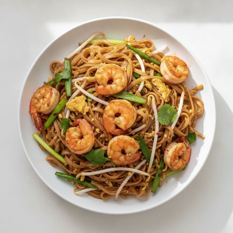 Shrimp Pad Thai Noodles