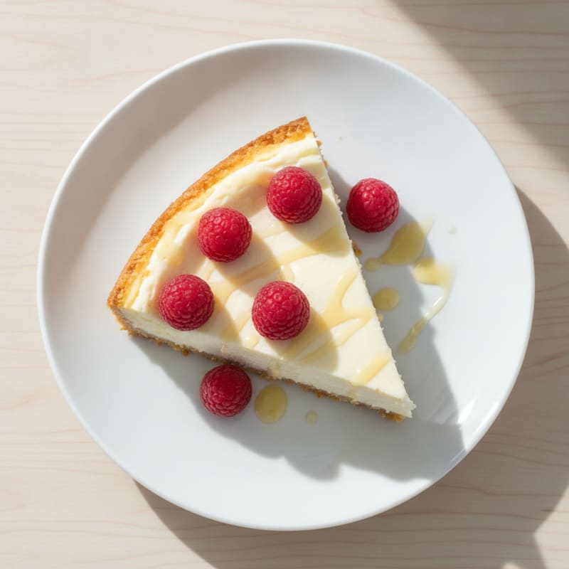 Creamy Greek Yogurt Protein Cheesecake