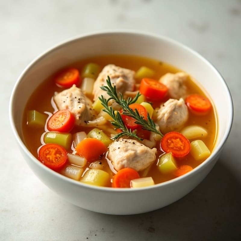 Hearty Chicken and Vegetable Soup