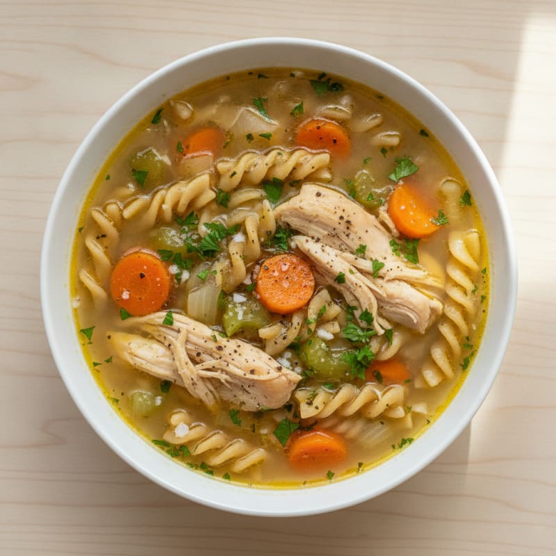 Homestyle Chicken Noodle Soup