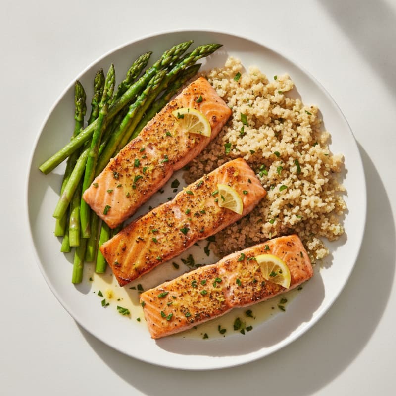 Lemon Herb Grilled Salmon