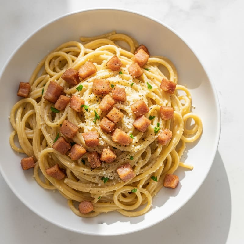 Classic Carbonara with Pancetta