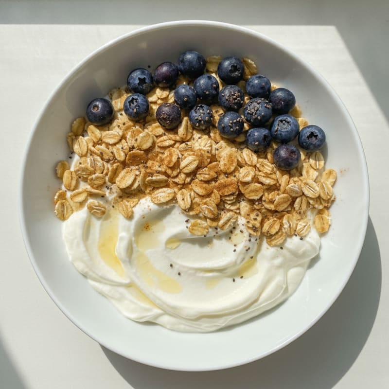 Jumbo Oats Greek Yogurt Power Bowl
