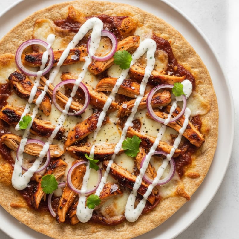 BBQ Ranch Chicken Pizza