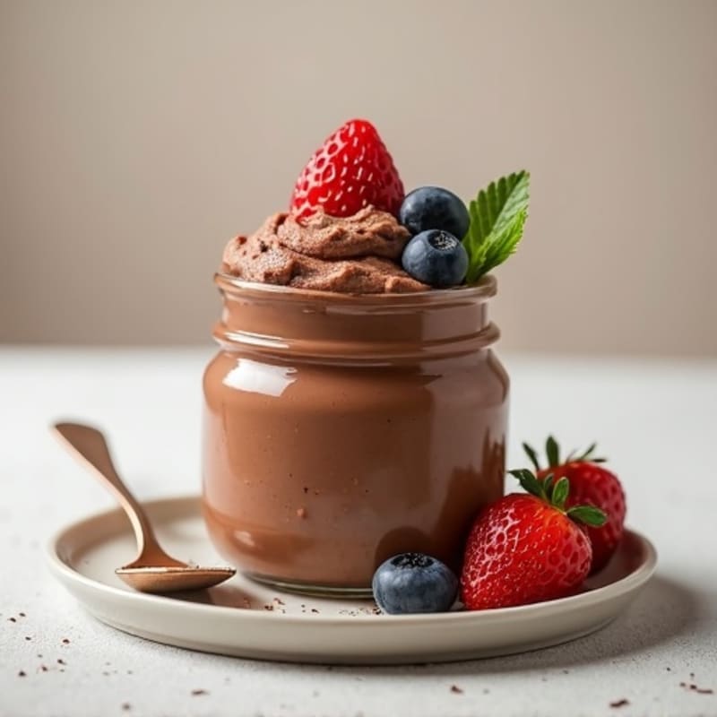Protein-Packed Silky Chocolate Mousse