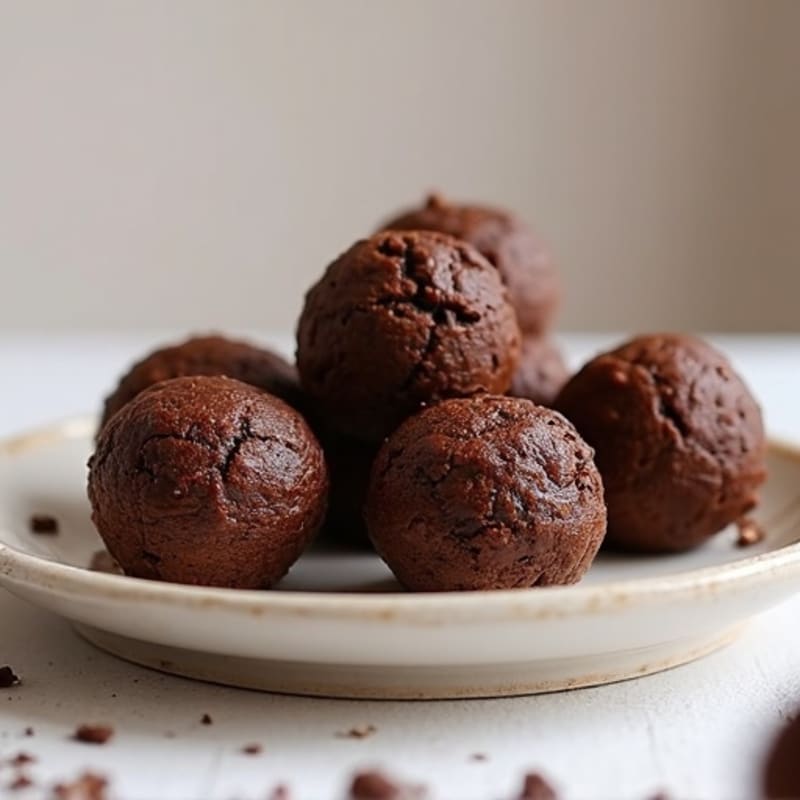 Fudgy Black Bean Brownie Bites